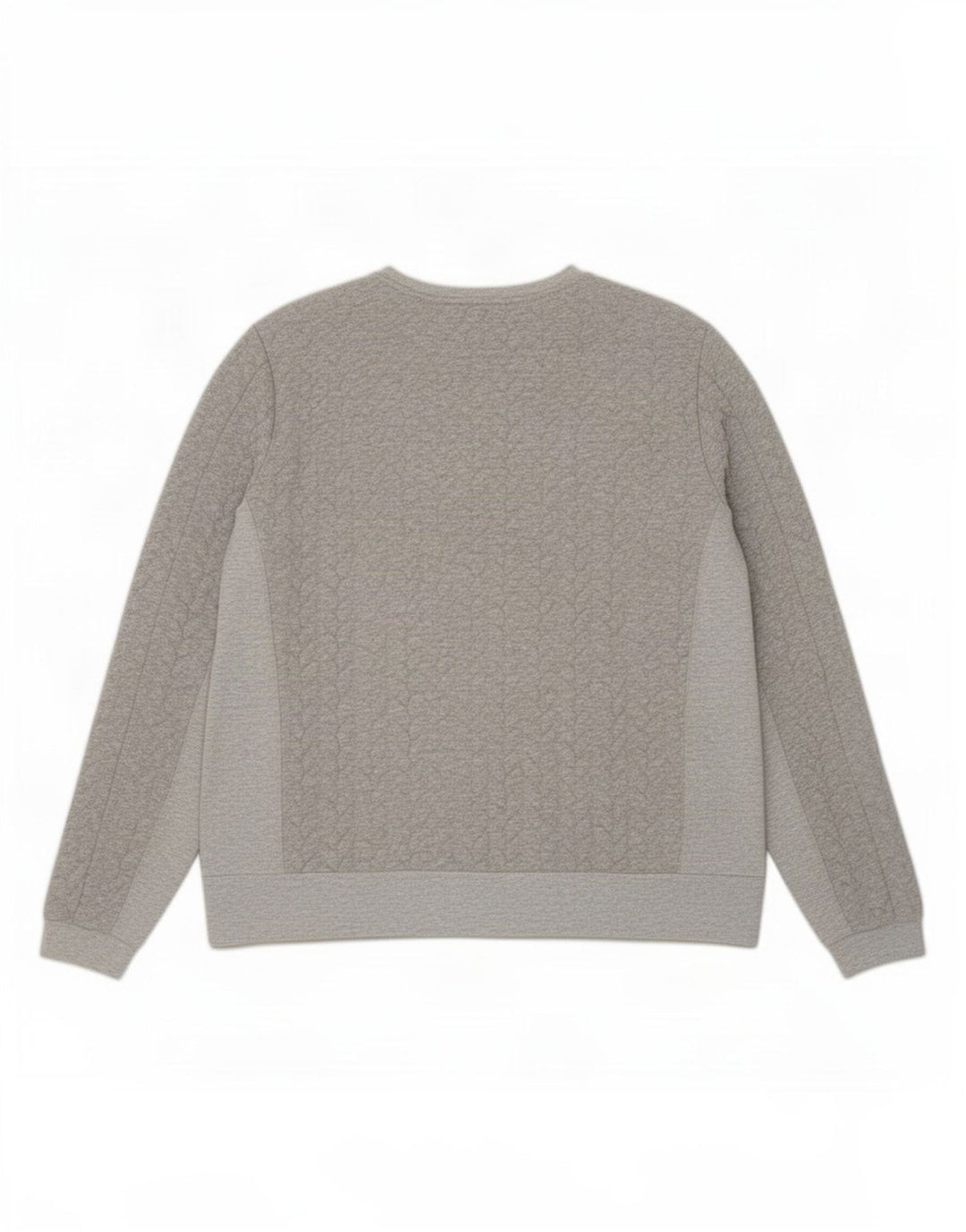 Zara Damen Sweatshirt-Pullover UK 14 Mittelgrau