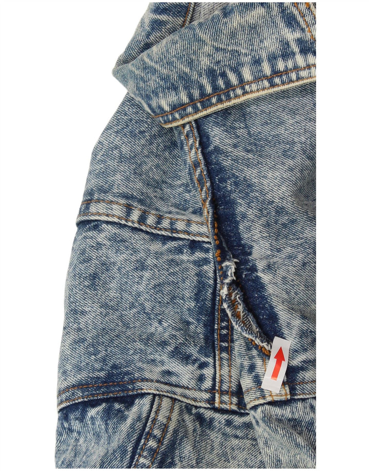 VINTAGE Herren Jeansjacke UK 42 XL Blau