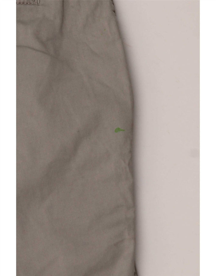 Fat Face Herren-Chinoshorts, Größe L, W34, graue Baumwolle