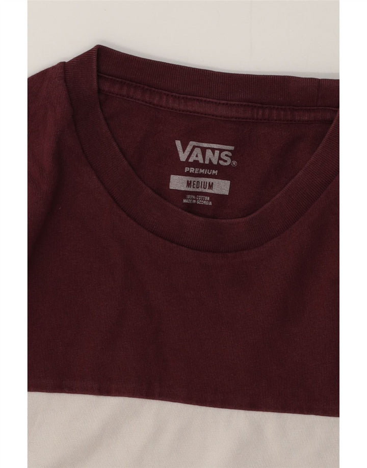 VANS Herren-T-Shirt mit Grafik, mittelgroß, mehrfarbig, Colourblock-Baumwolle