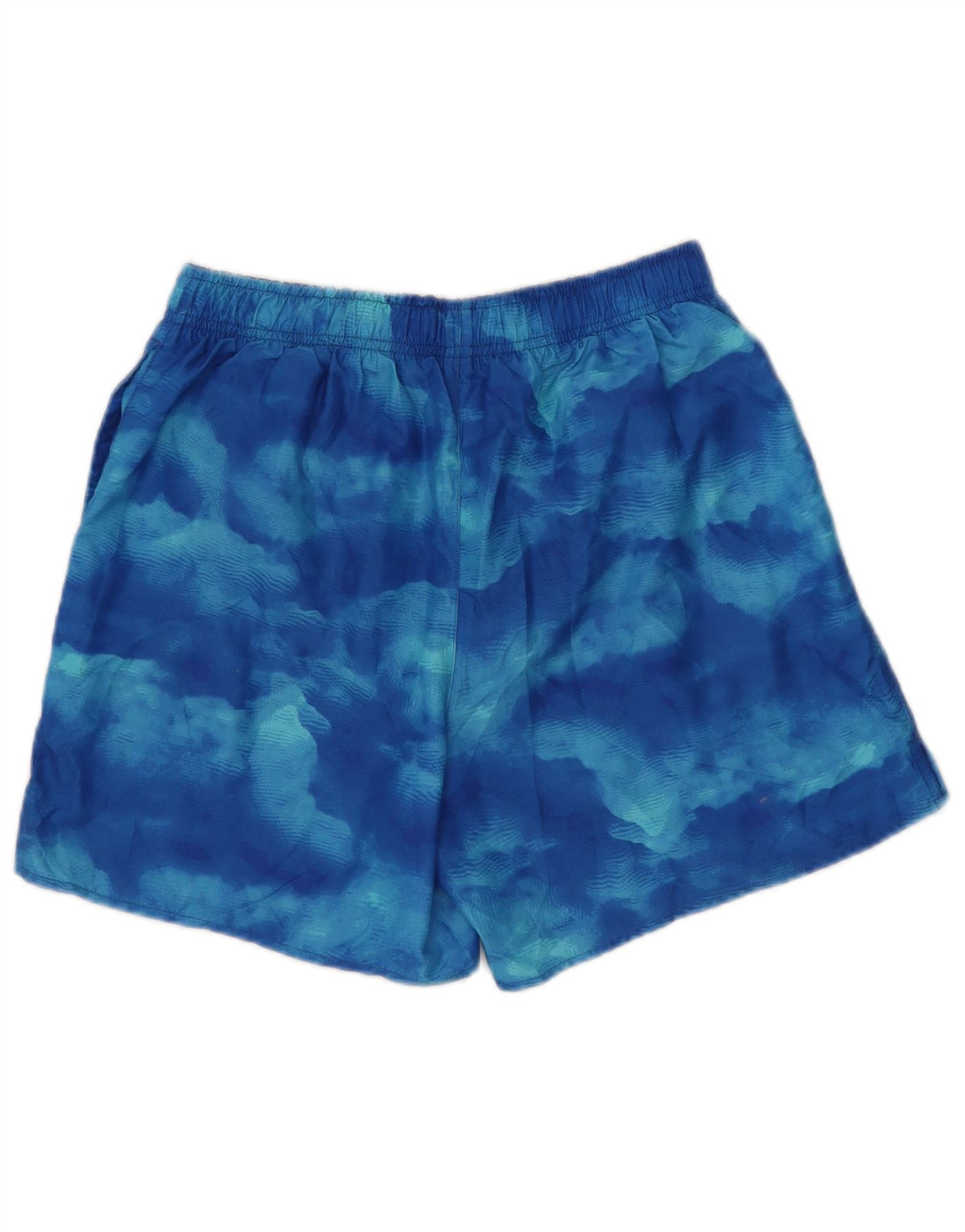 Nike Herren-Badeshorts aus mittelblauem Batik-Polyester