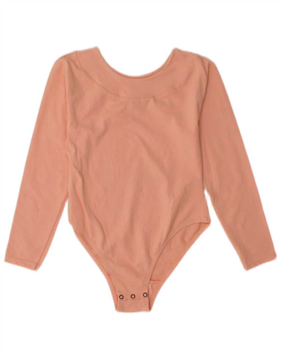 VINTAGE Girls Bodysuit 11-12 Years Orange