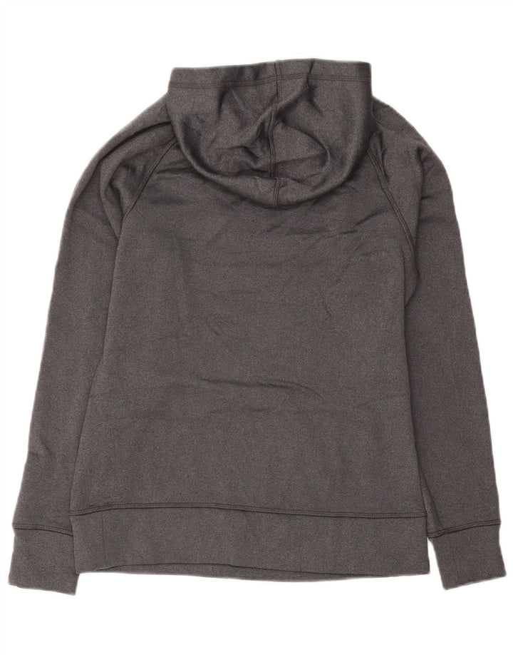 REEBOK Damen Kapuzenpullover UK 10 Small Grau Polyester