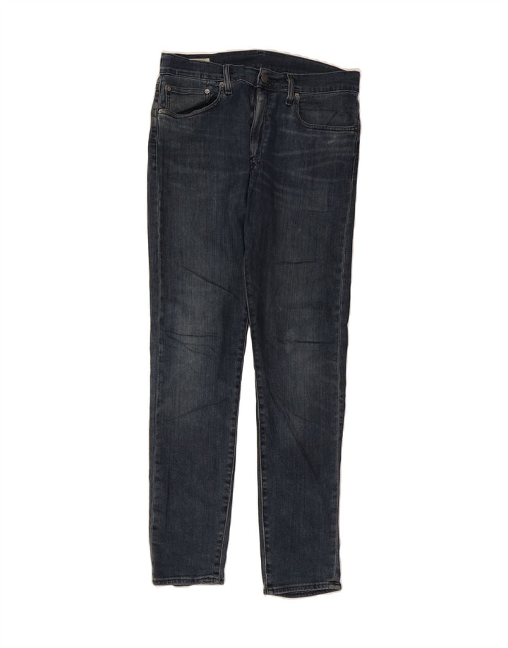 LEVI'S Mens 512 Slim Jeans W32 L34 Blue Cotton Vintage Levi's and Second-Hand Levi's from Messina Hembry 