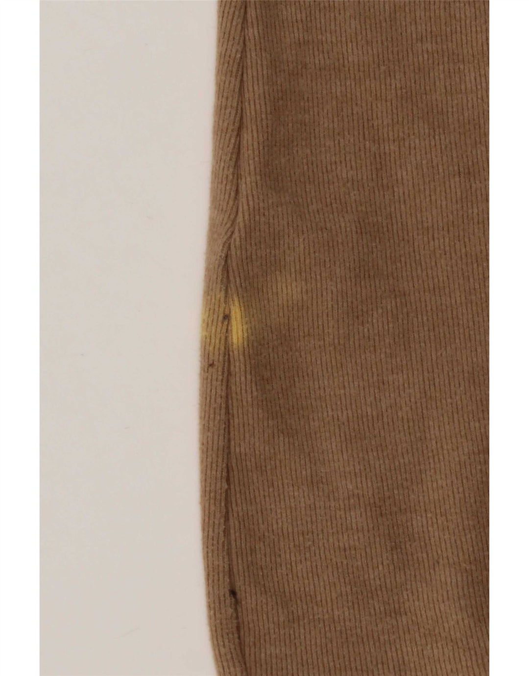 Zara Damen Weste Top UK 16 Large Beige Baumwolle