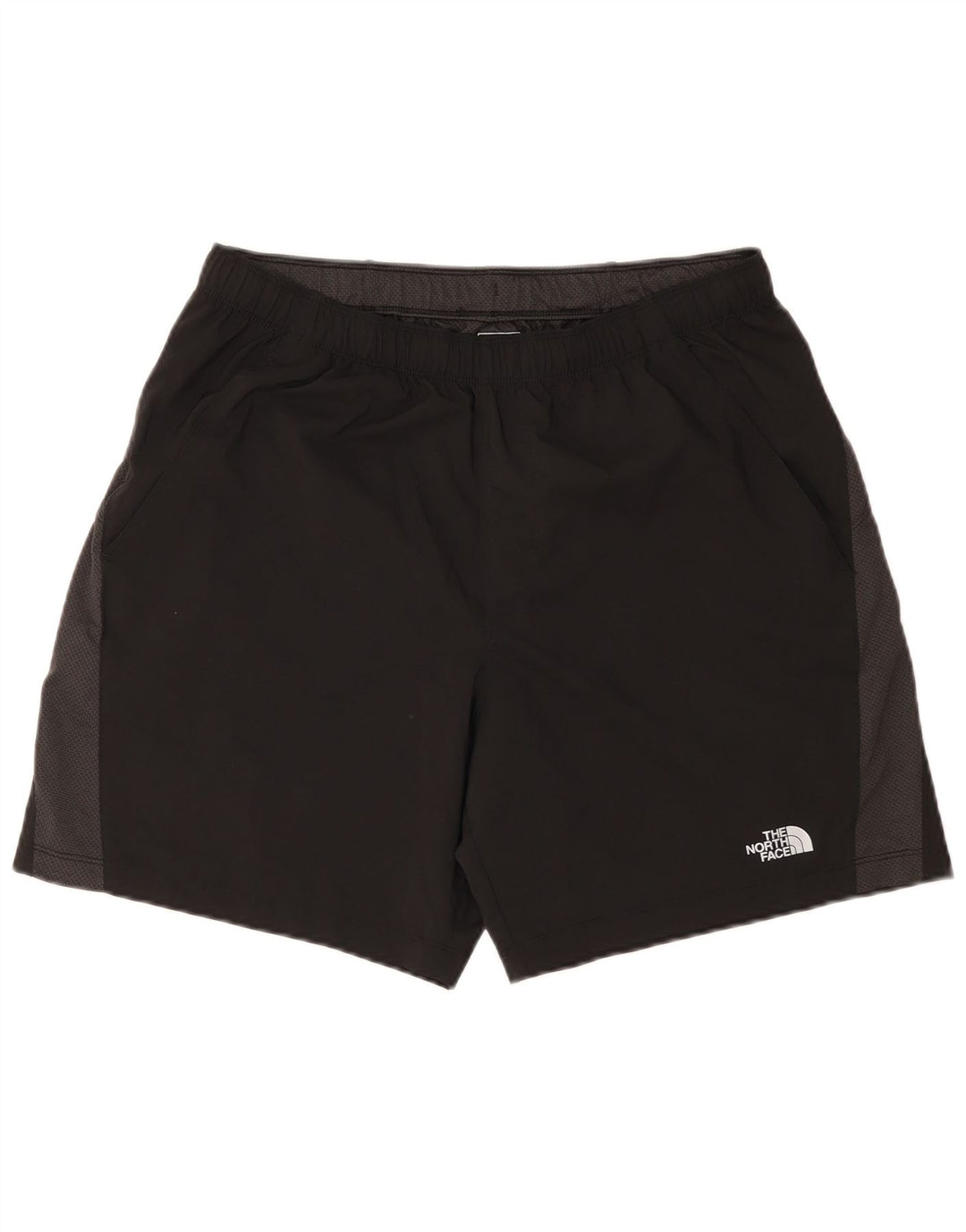 THE NORTH FACE Herren-Sportshorts, groß, schwarzes Farbblock-Polyester
