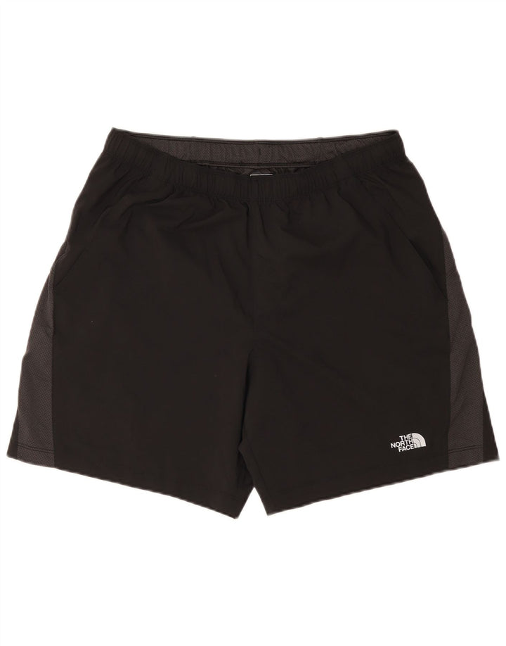 THE NORTH FACE Herren-Sportshorts, groß, schwarzes Farbblock-Polyester