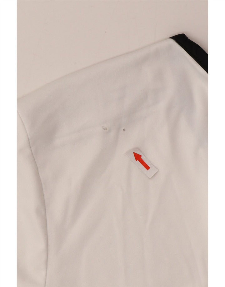 Adidas Herren Aeroready T-Shirt Top Mittelweißes Colourblock-Polyester