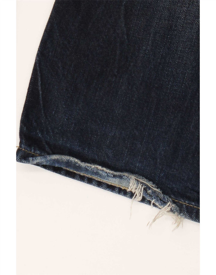 Tommy Hilfiger Herren Bootcut Jeans W38 L34 Marineblau Baumwolle