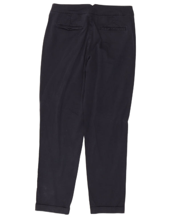 MASSIMO DUTTI Damen Chinohose EU 38 Small W28 L28 Marineblau