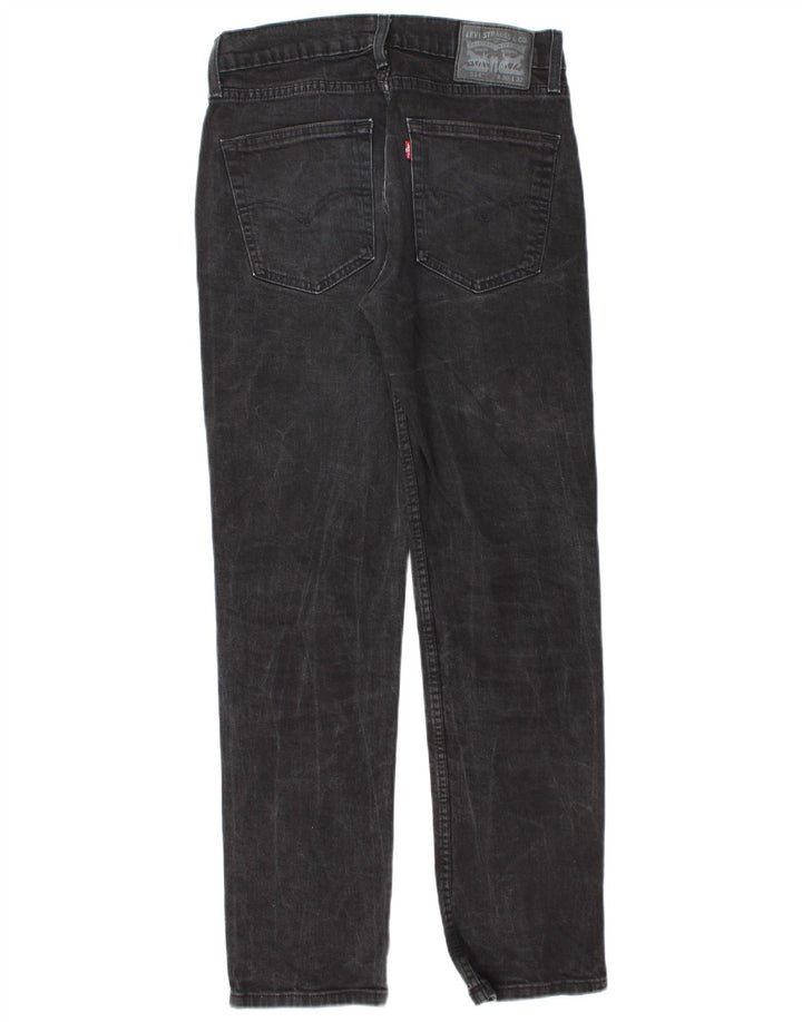 Levi's Herren 514 Straight Jeans W30 L30 schwarze Baumwolle