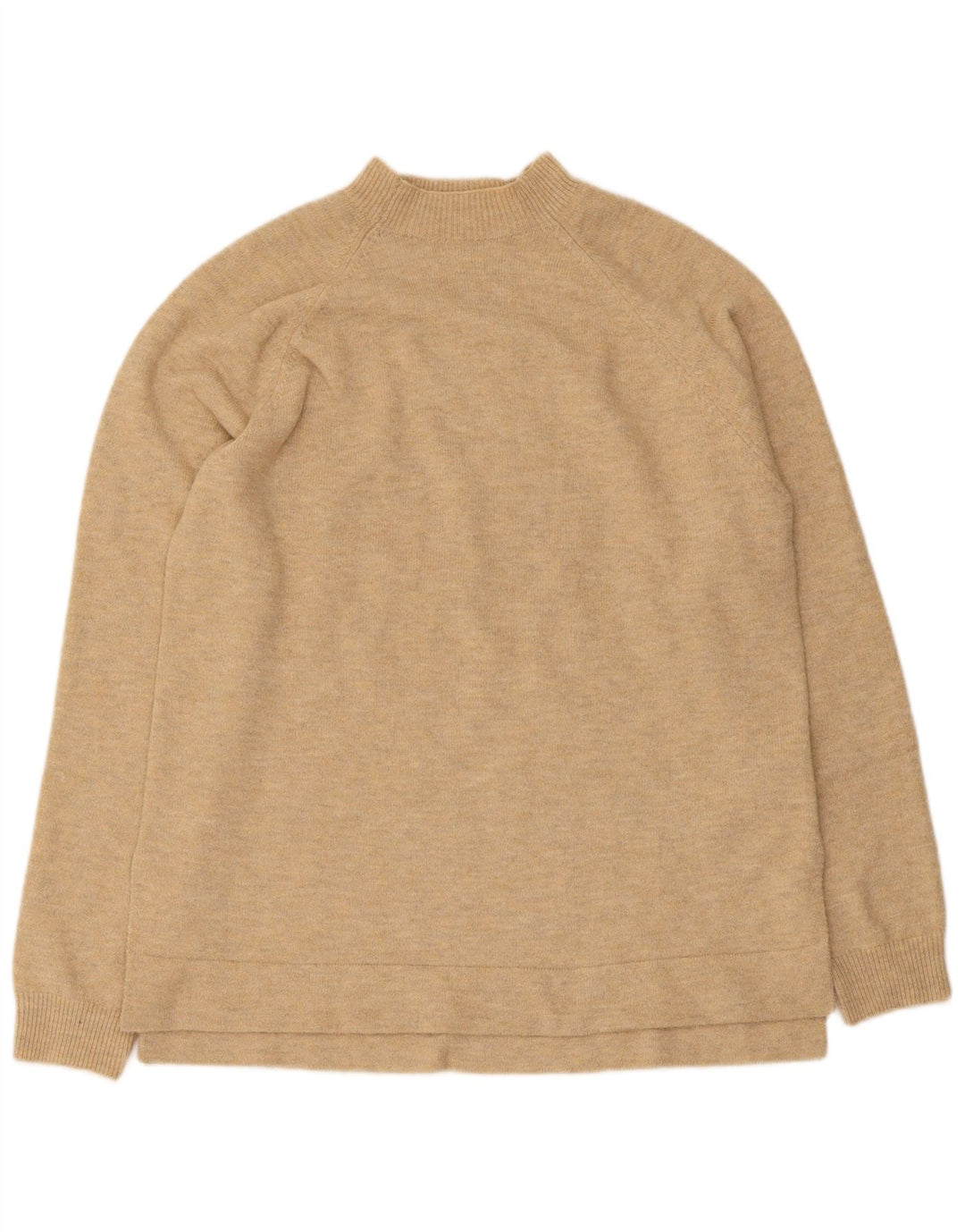 Indi & Cold Damen-Pullover mit Rollkragen, übergroß, Gr. 10, Größe S, Beige