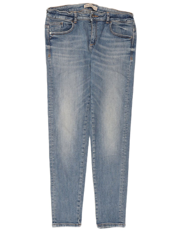 Zara Damen Skinny Jeans EU 40 Medium W30 L27 Blaue Baumwolle