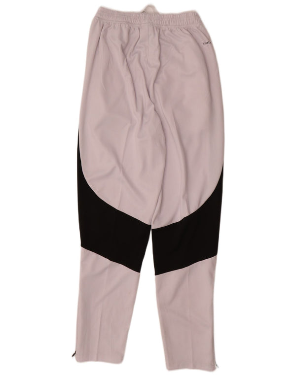 Adidas Damen Juventus Trainingshose UK 14 Large Weiß Colourblock