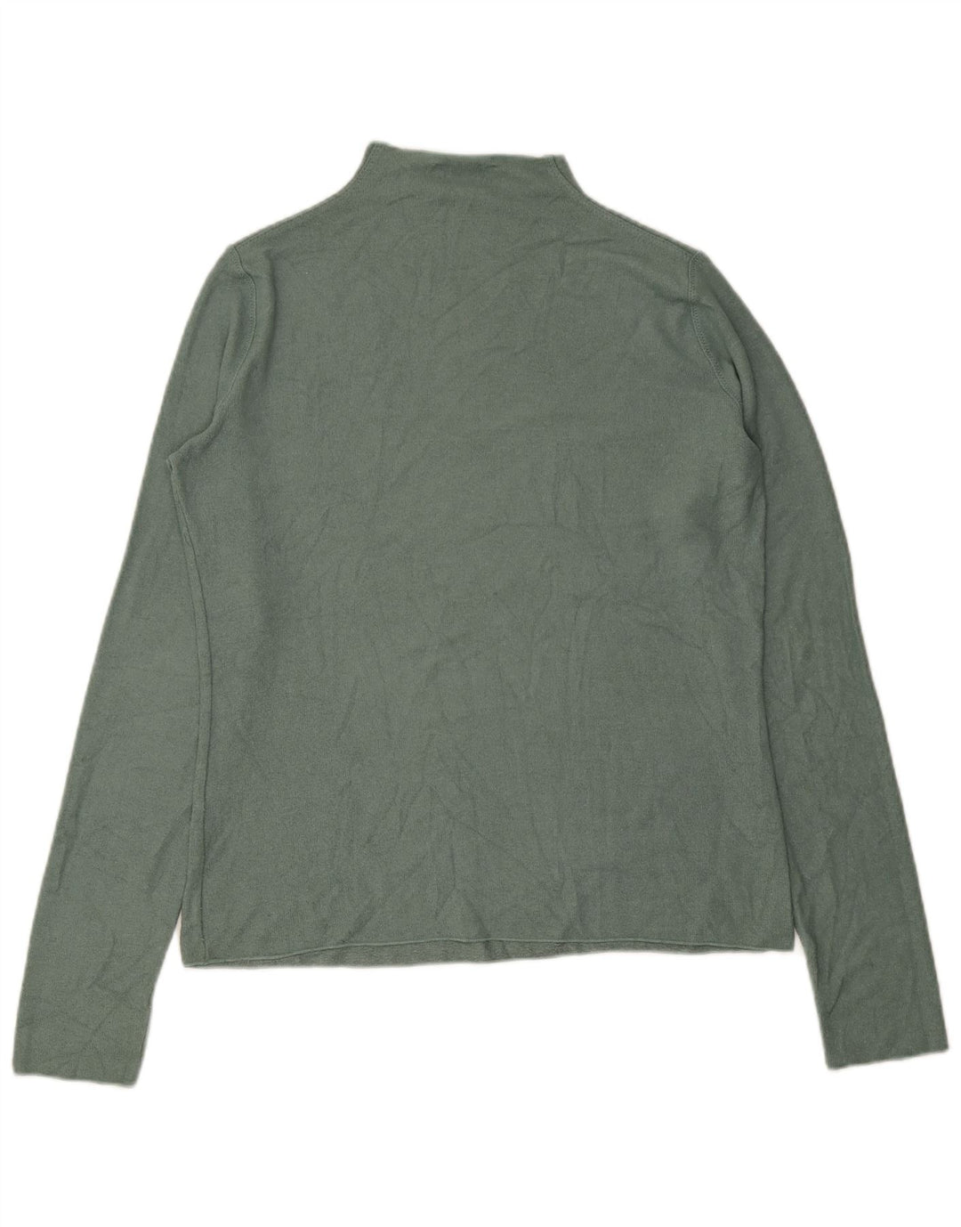 Zara Damen-Pullover mit Rollkragen, Gr. 16, Grün