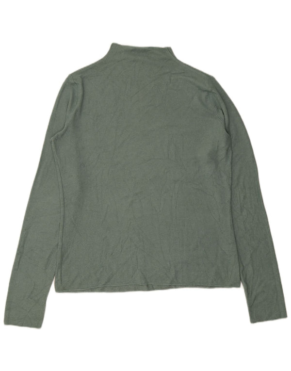 Zara Damen-Pullover mit Rollkragen, Gr. 16, Grün