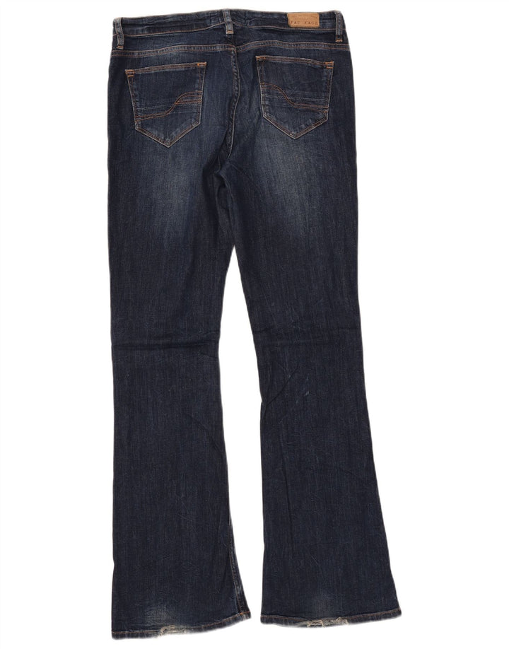 Fat Face Bootcut-Jeans für Damen, US 12, Größe L, W32, L32, Blau, Baumwolle