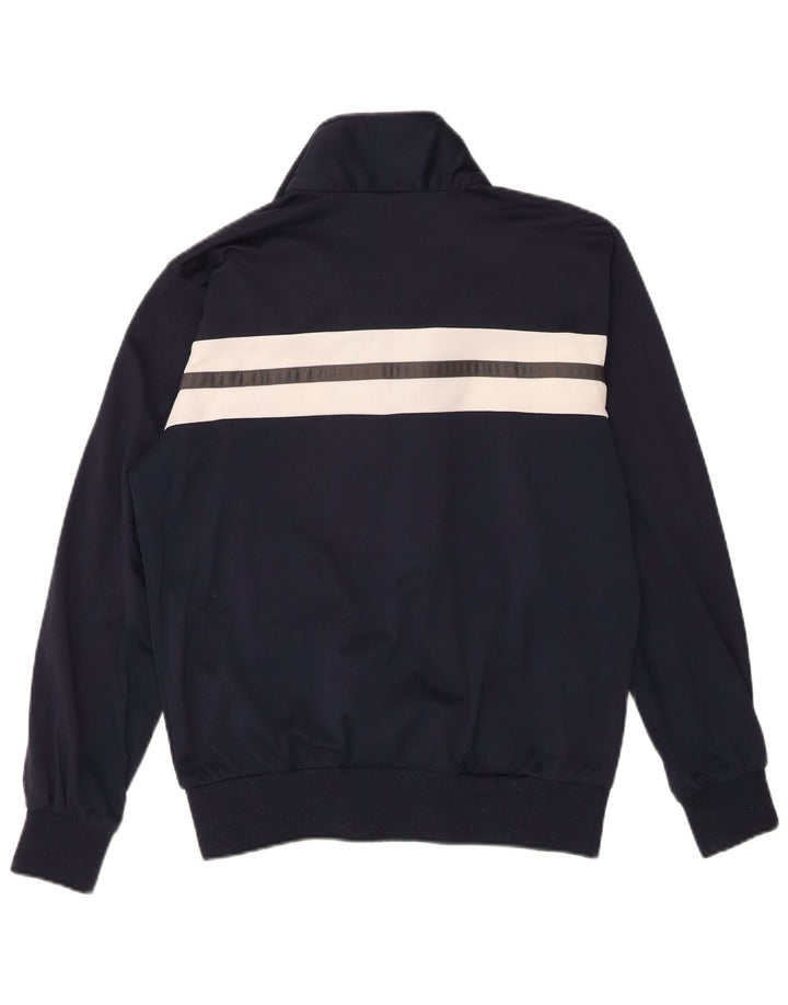 Champion Herren-Trainingsanzug-Oberteil, Jacke, Größe S, Marineblau, Farbblock-Polyester