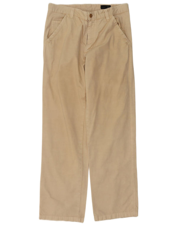 Gas Herren gerade Freizeithose W36 L34 Beige Baumwolle