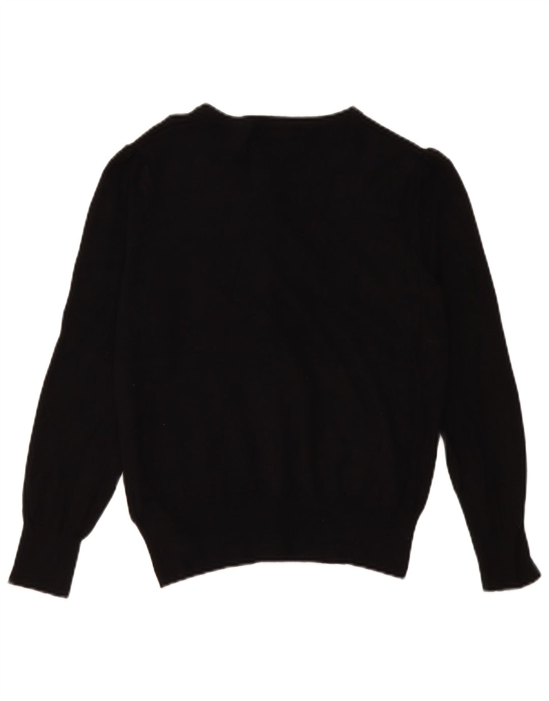 Marks & Spencer Damen-Cardigan-Pullover UK 14 Mittelschwarze Viskose