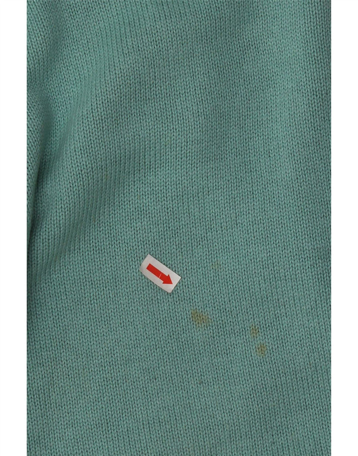 Calvin Klein Herren-Pullover mit Reißverschluss, 2XL, blaue Baumwolle