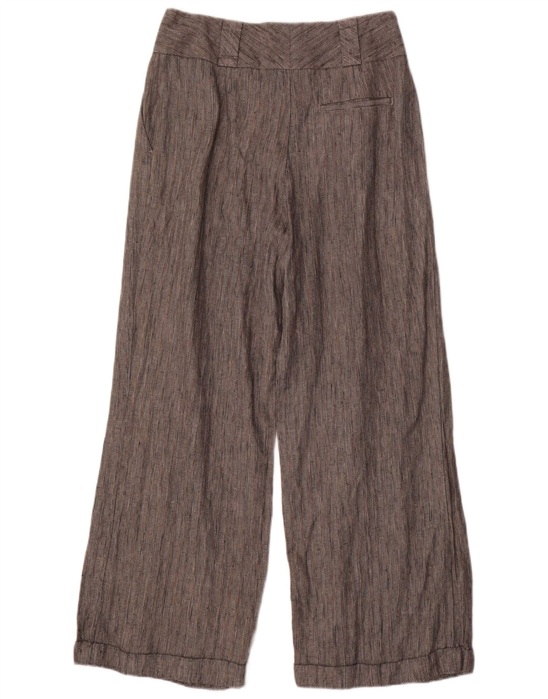 Marks & Spencer Damen Chinohose UK 12 Medium W30 L30 Schwarz meliert