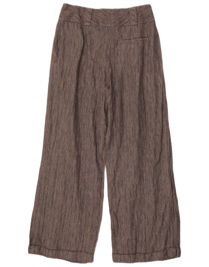 Marks & Spencer Damen Chinohose UK 12 Medium W30 L30 Schwarz meliert