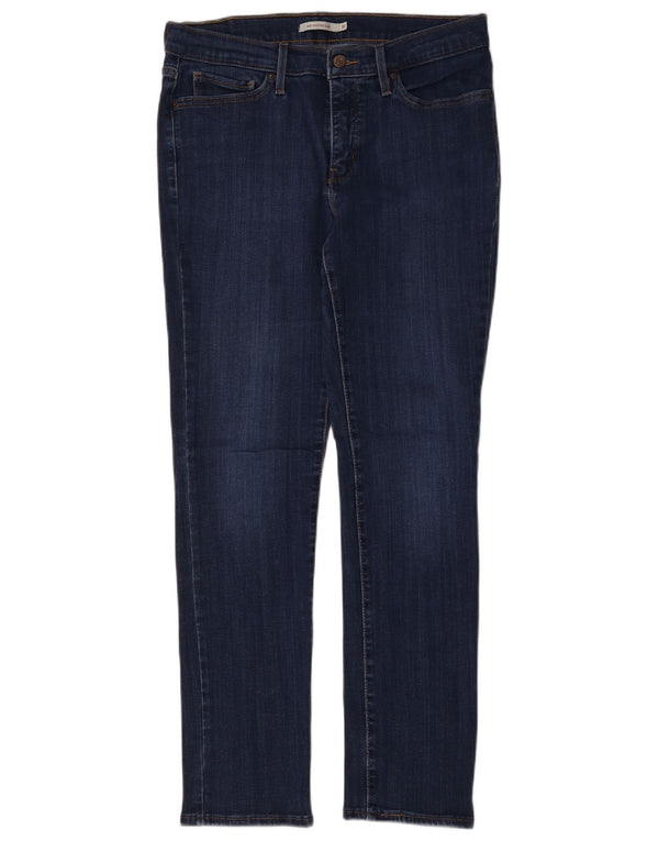 Levi's Damen 312 Shaping Slim Jeans W31 L31 Marineblau