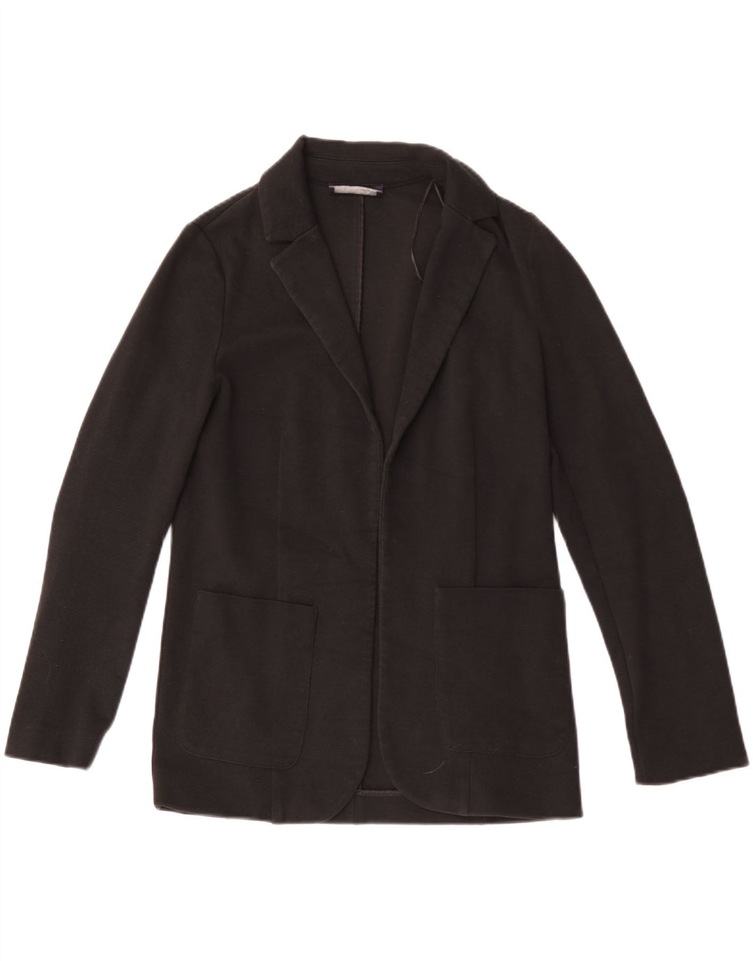 Marks & Spencer Damen offene Blazerjacke UK 6 XS Schwarz Polyester