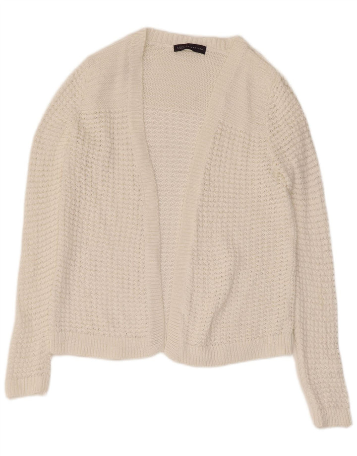 Marks & Spencer Offener Damen-Cardigan, Gr. 8, Weiß