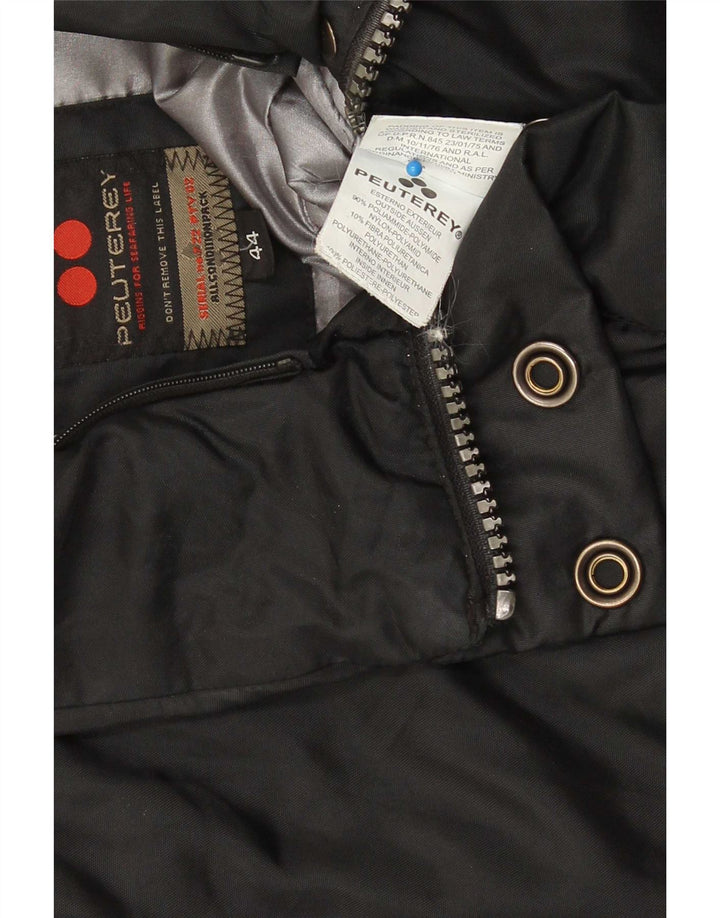 PEUTEREY Damen Bomberjacke IT 44 Mittelschwarzes Polyamid