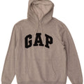 Gap Herren-Kapuzenpullover mit Grafik, mittelgraue Baumwolle