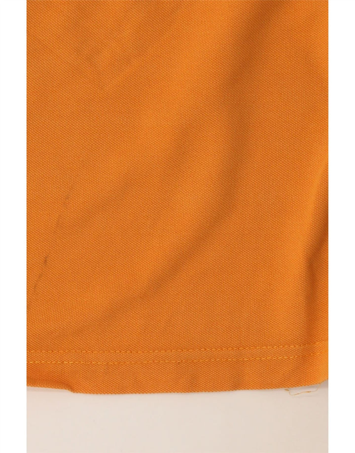DIADORA Herren Poloshirt 2XL Orange Baumwolle