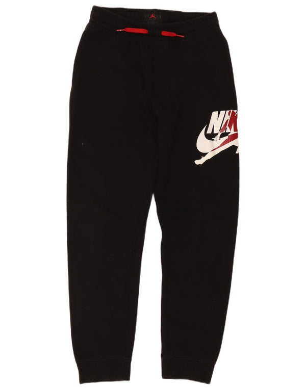 Jordan Mädchen-Trainingshose mit Grafik, Jogger, 13–14 Jahre, XL, Schwarz