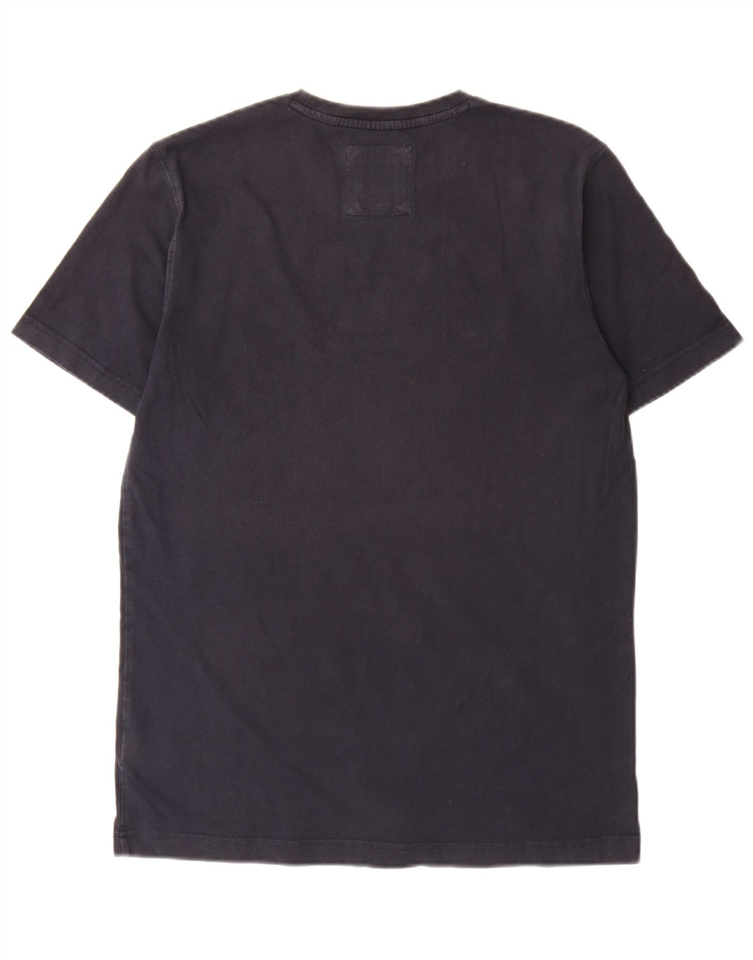 Crew Clothing Herren-T-Shirt-Oberteil, mittelschwarz, Baumwolle, klassisch