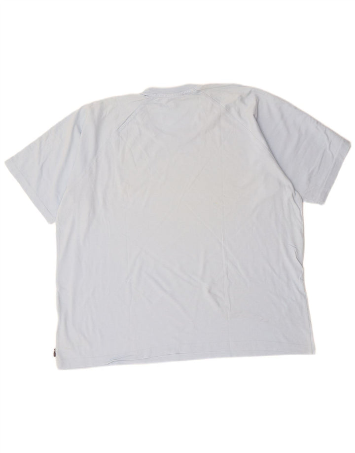 Adidas Herren T-Shirt Top 2XL Blau Baumwolle