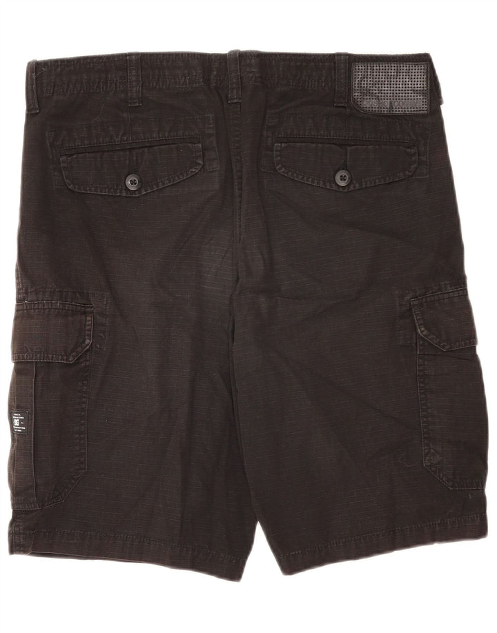 DC Herren Relaxed Fit Cargo Shorts W33 Mittelschwarze Baumwolle