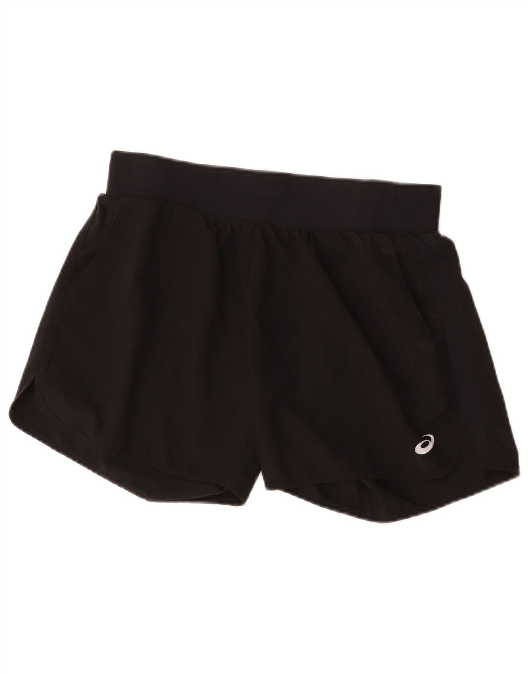 Asics Damen Sportshorts UK 14 Large Schwarz Polyester