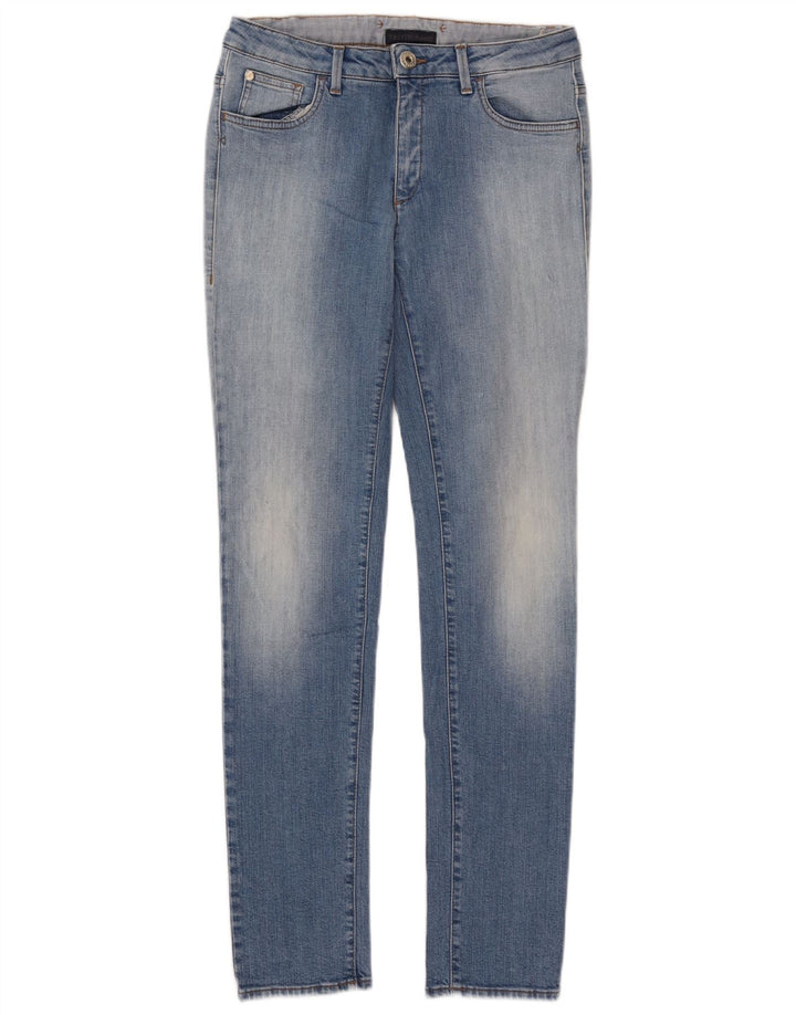 Trussardi Damen Skinny Jeans W29 L32 Blau
