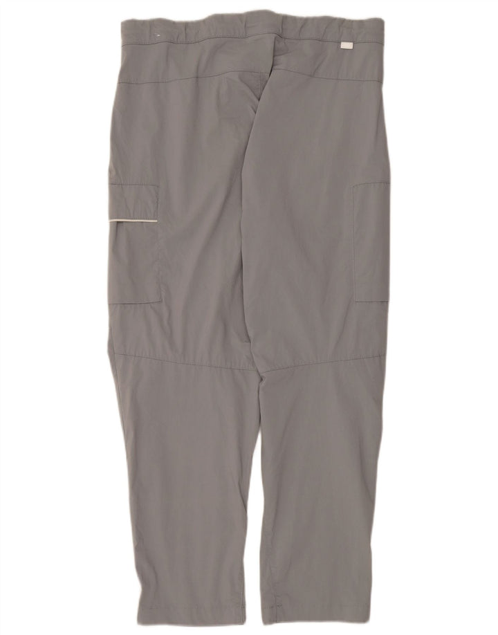 Nike Herren Straight Cargo Hose W34 L28 Graue Baumwolle