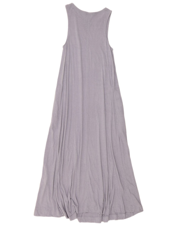 Ärmelloses Maxikleid für Damen von Zara, Größe S, Blau, Baumwolle