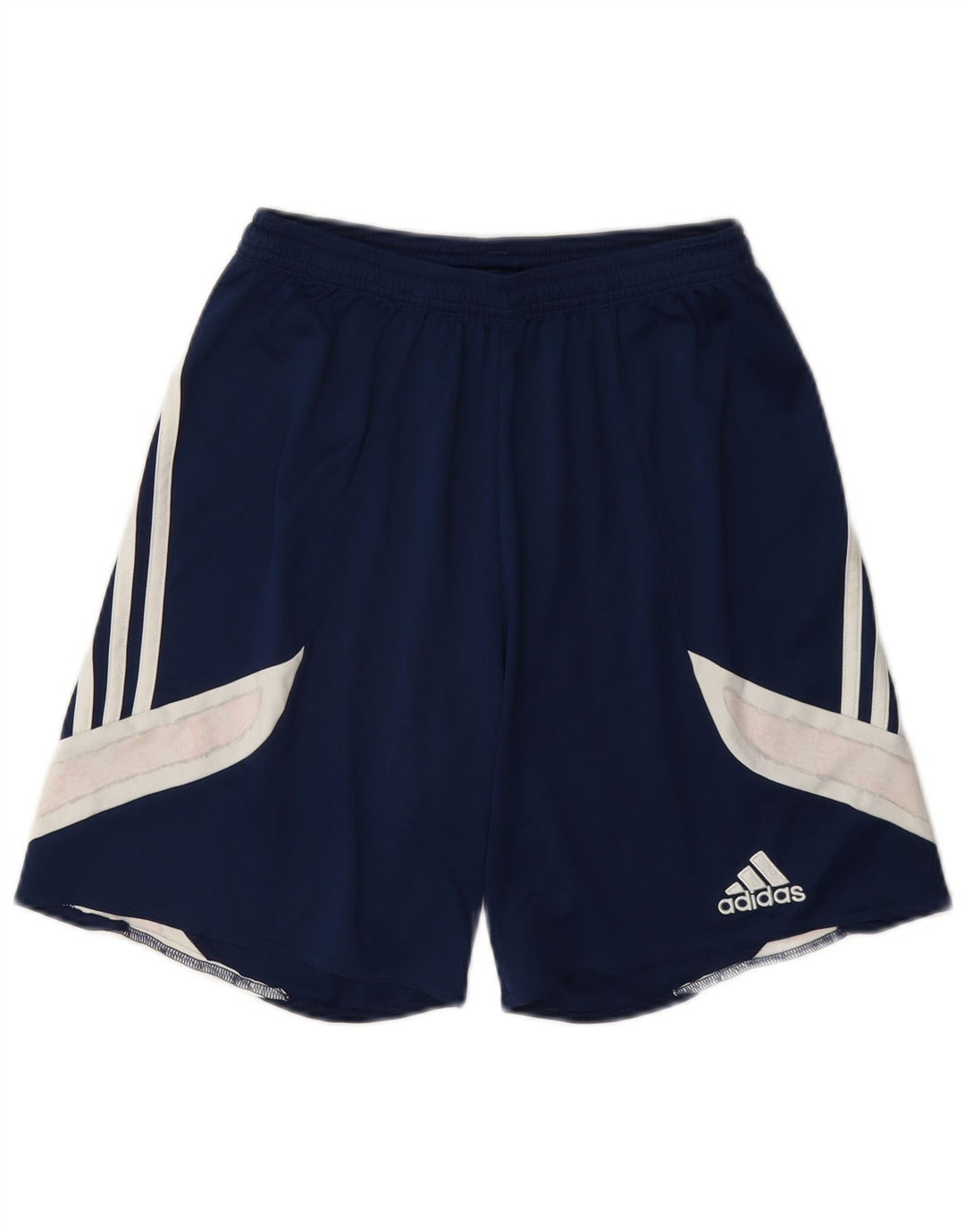 Adidas Herren Climalite Sport Shorts Small Marineblau Colourblock Polyester