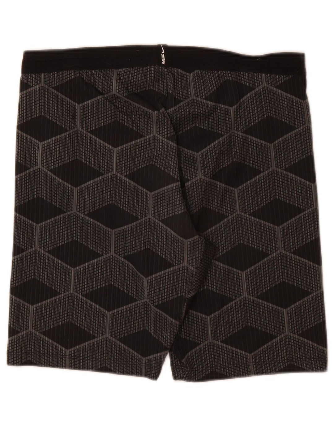 Nike Herren-Sportshorts, groß, grau, geometrisch
