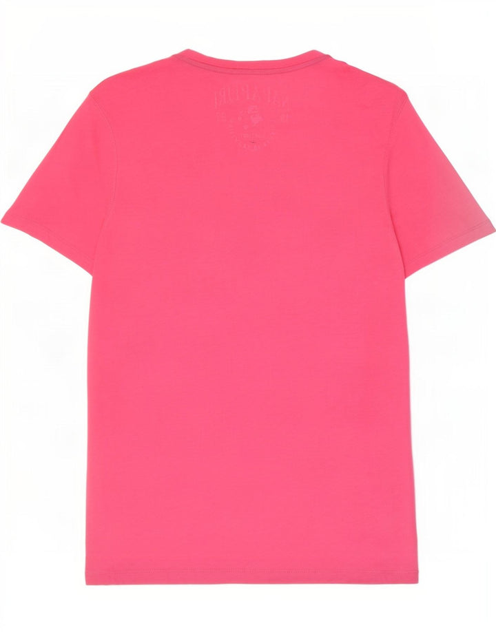 Napapijri Herren T-Shirt mit Grafik, Größe L, Rosa