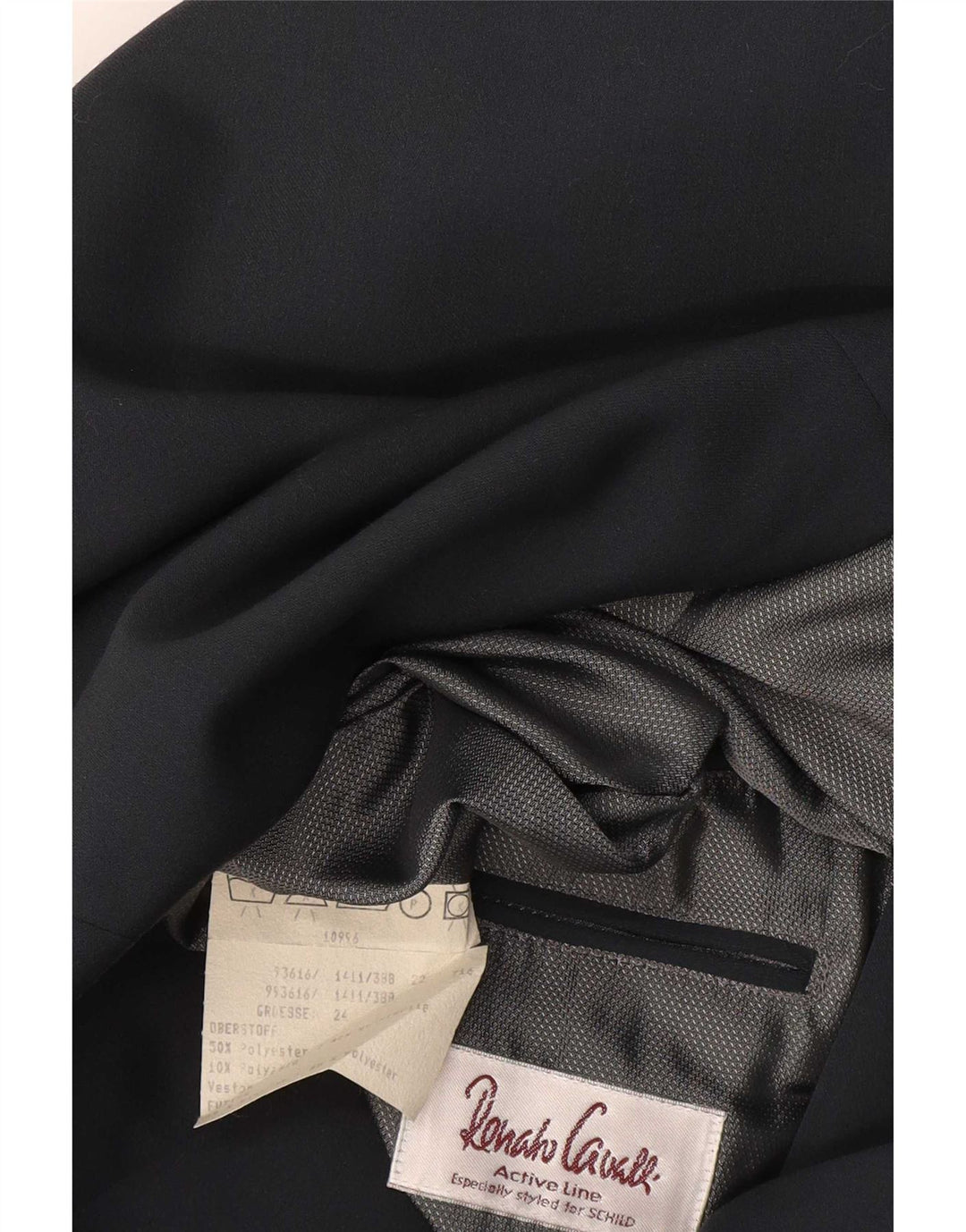 Renato Cavalli Zweireihiger Herren-Blazer, UK-Gr. 38, mittleres Marineblau