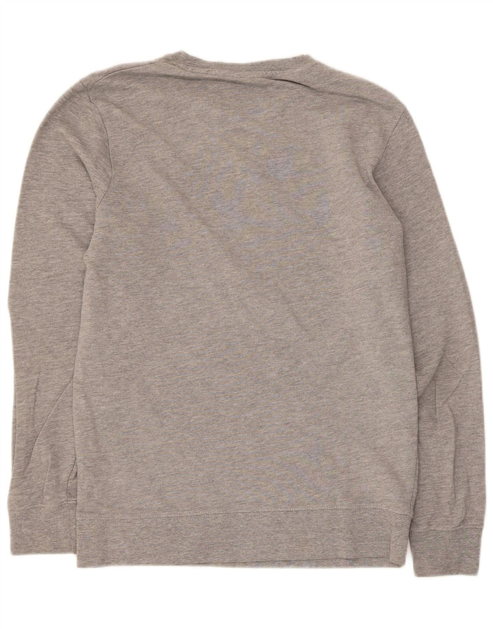 Jack & Jones Herren-Sweatshirt mit Grafik, Größe S, Grau, Baumwolle