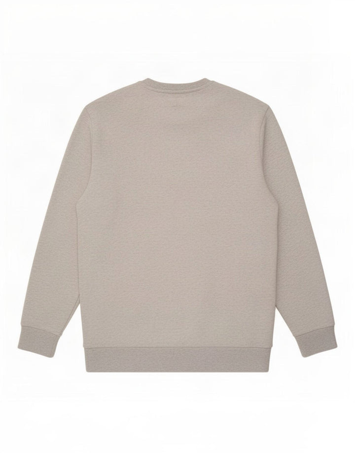 Adidas Herren Grafik-Sweatshirt-Pullover Mittelgrau meliert