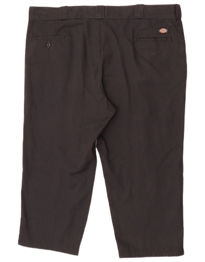 Dickies Herren 874 Original Fit verkürzte Hose W44 L23 Schwarz Polyester