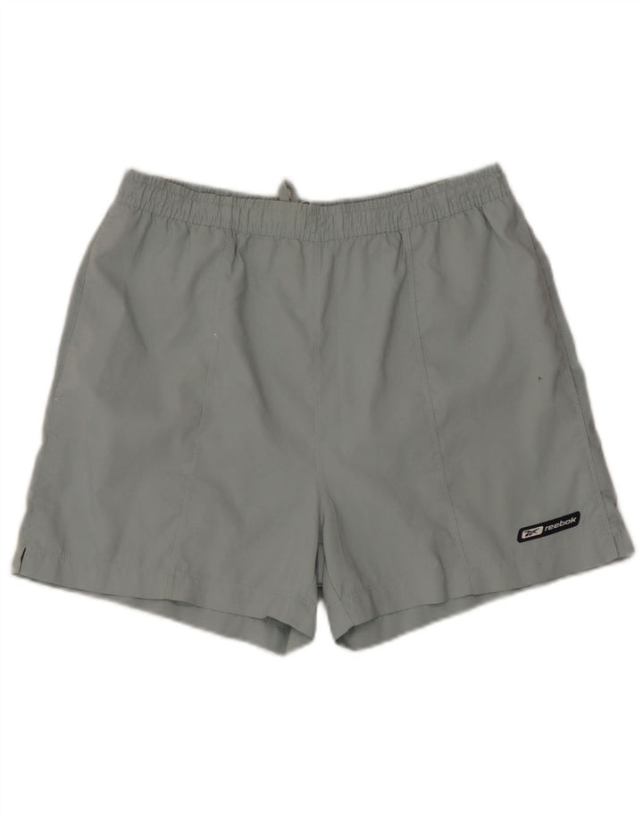 Reebok Herren Sportshorts Mittelblaues Polyester