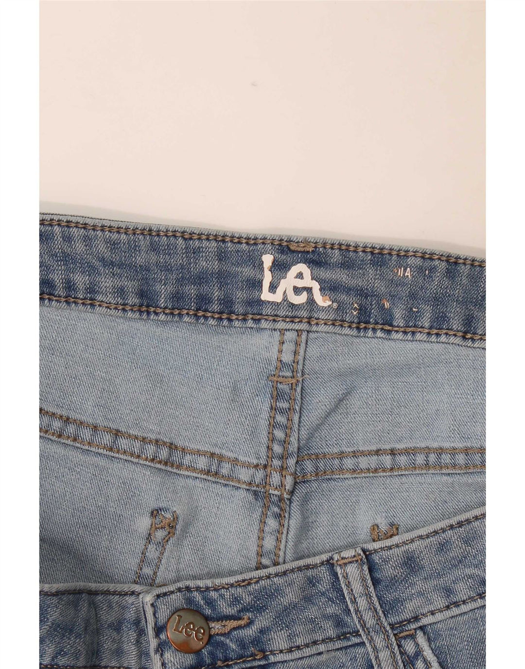 Lee Damen Jeansshorts W38 XL Blau